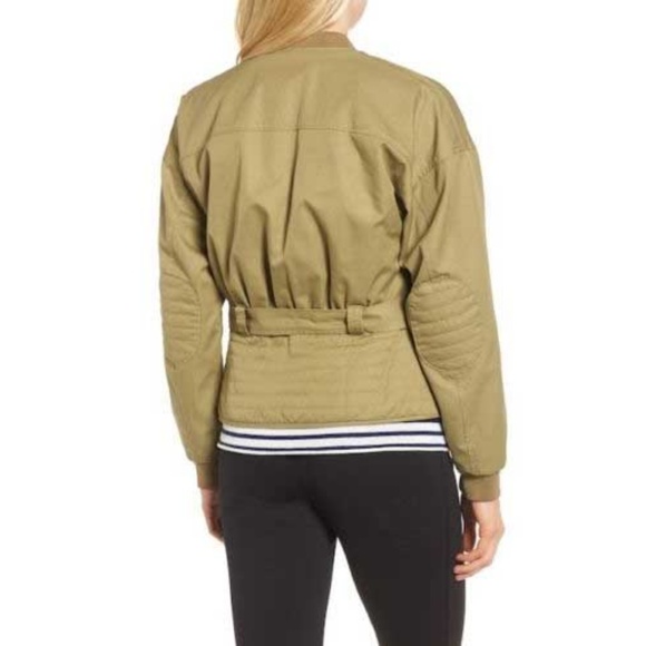 Nordstrom Signature Women's Bomber Jacket Size XL - Picture 2 of 8